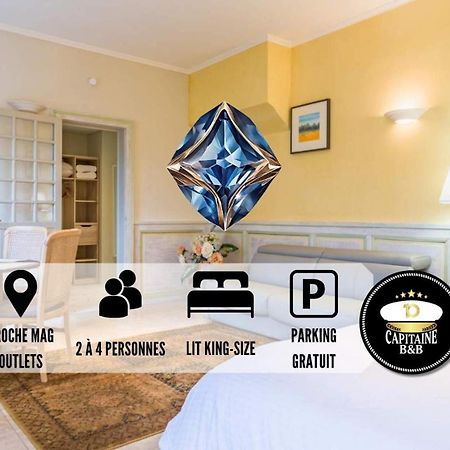 Le Saphir - Confort - Proche Mag Outlet Troyes - Parking Gratuit Pont-Sainte-Marie Exteriör bild